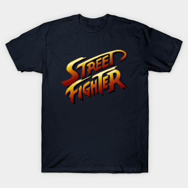 Street Fighter 16 bit T-Shirt by Quillix